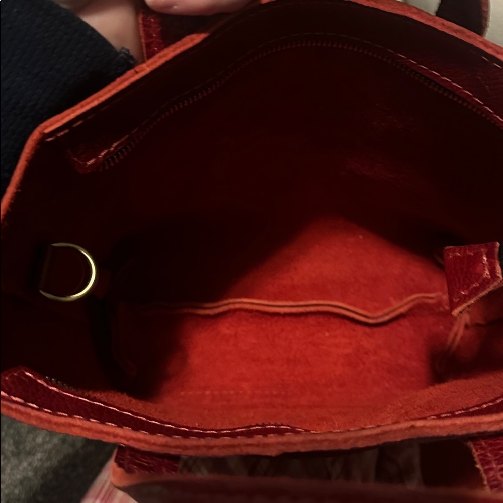 PLG mini chili 🌶️ crossbody bag with zipper and card holder - Picture 11 of 12